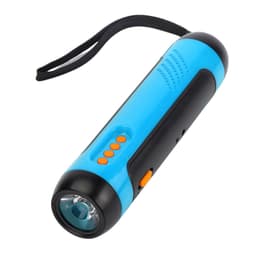image-Outdoor Travel Emergency FM Rechargeable Alarm Flashlight