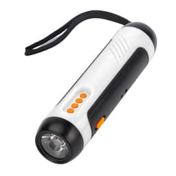 image-Outdoor Travel Emergency FM Rechargeable Alarm Flashlight