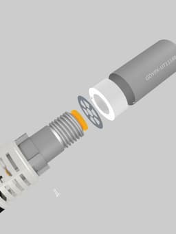 image-Portable Flamethrower Girl Carry-on Night Run Torch Adventure Legal Supplies