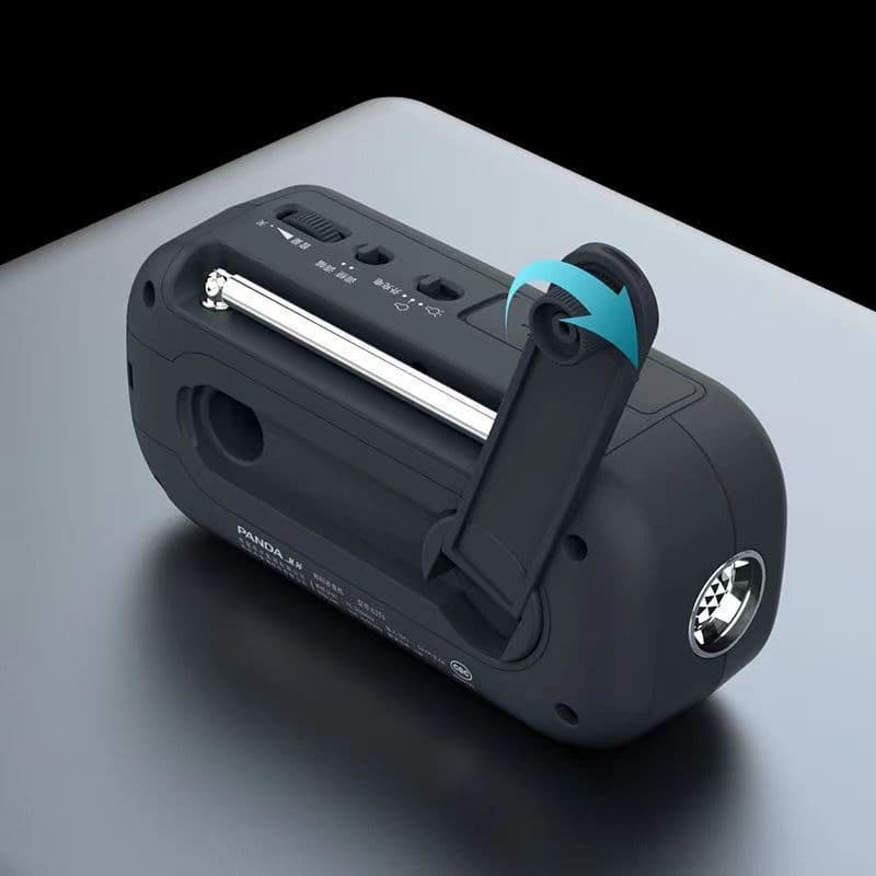 image-Hand-cranked Generator Radio Rechargeable Mobile Phone Portable Lighting