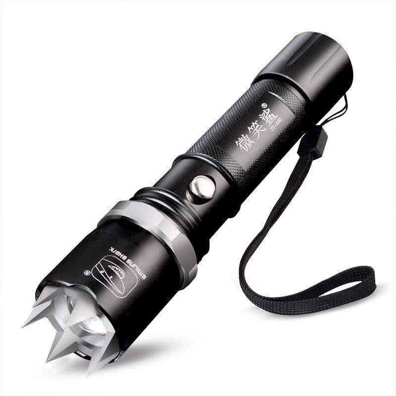 image-Aluminum Alloy Rechargeable Focusing LED Flashlight