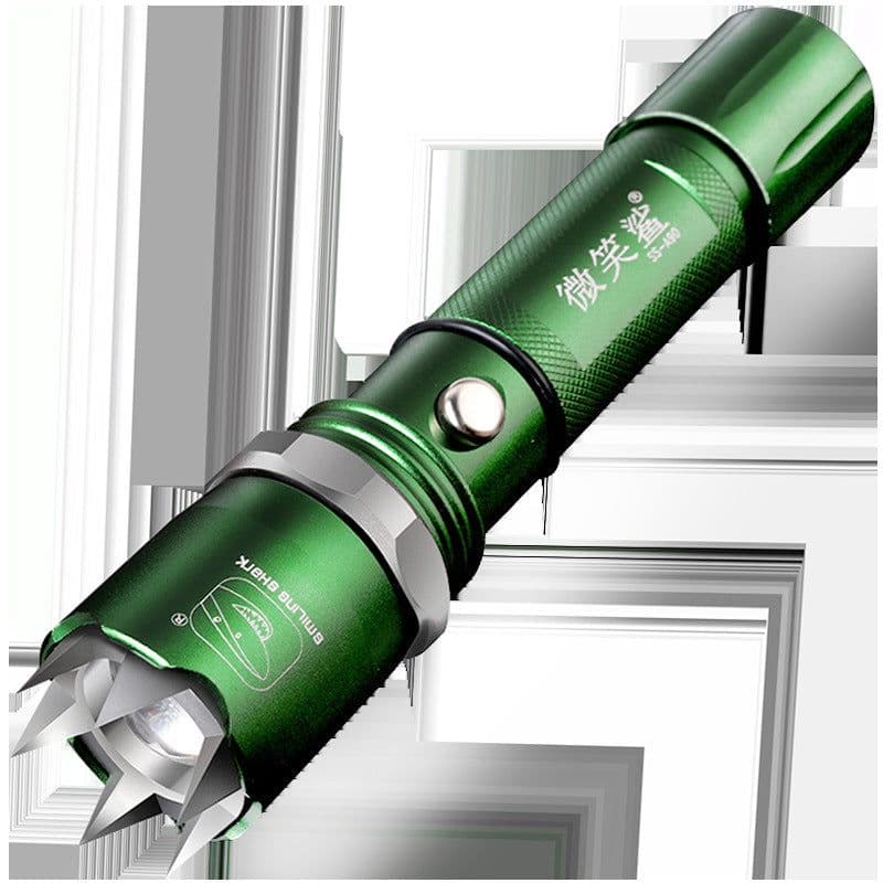 image-Aluminum Alloy Rechargeable Focusing LED Flashlight
