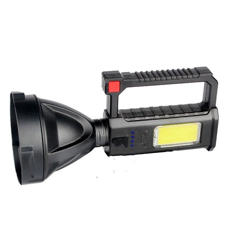image-Strong Light Portable Fishing Flashlight With Bracket High Power Camping