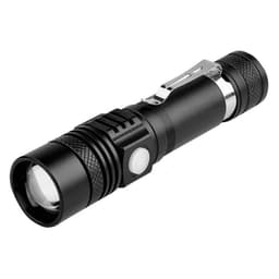 image-Telescopic Zoom USB Rechargeable T6 Strong Flashlight LED Outdoor Lighting