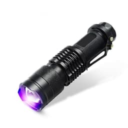 image-Purple Zoom Strong Light Flashlight