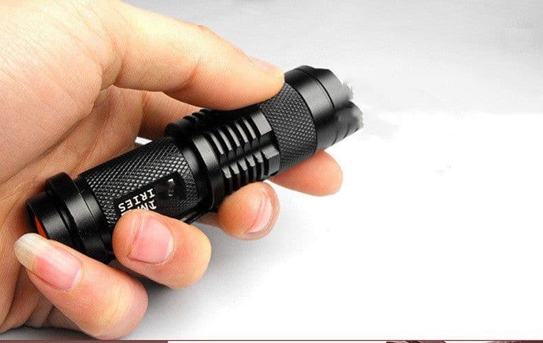 image-Purple Zoom Strong Light Flashlight