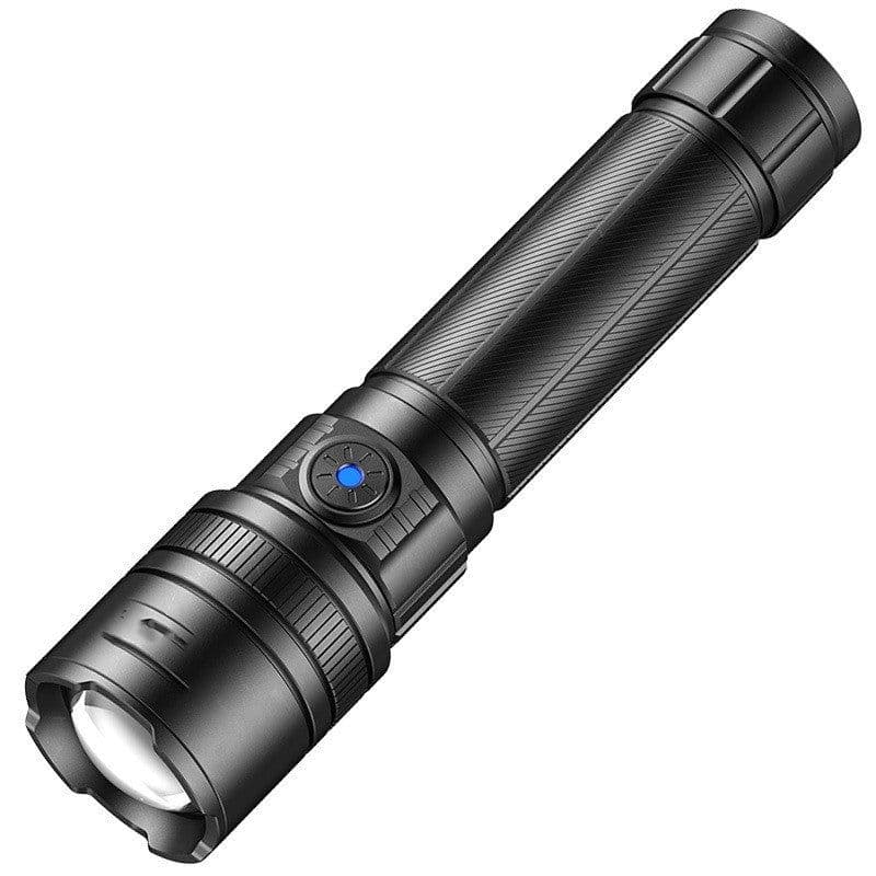image-Telescopic Focusing Aluminum Alloy Rechargeable Flashlight