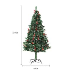 image-Christmas Tree PVC Artificial Snow Christmas Tree Mall Window Decoration Tree Cedar Christmas Tree Christmas Decoration Supplies
