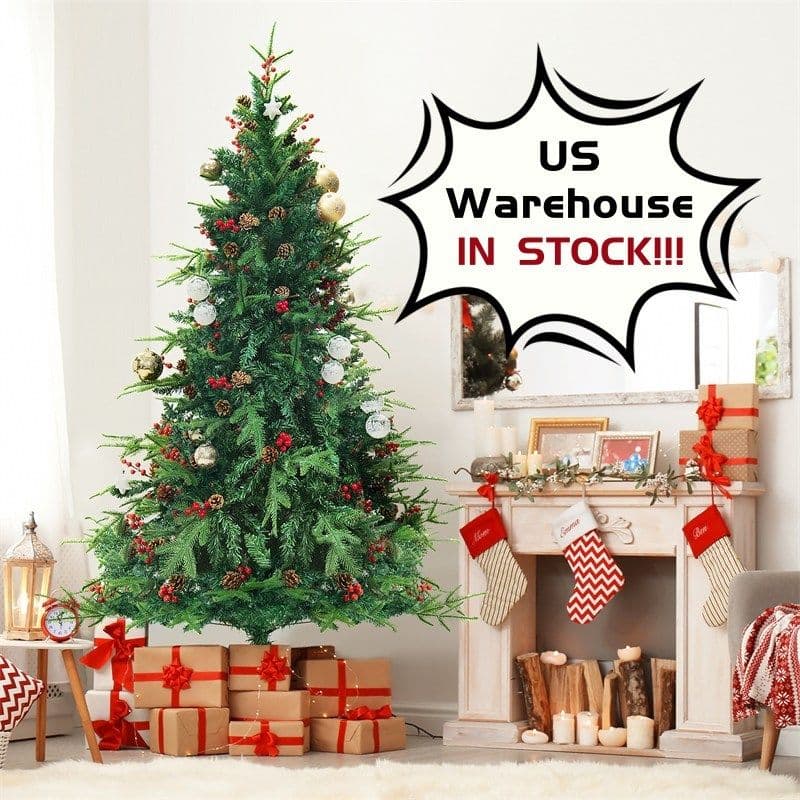 image-Christmas Tree PVC Artificial Snow Christmas Tree Mall Window Decoration Tree Cedar Christmas Tree Christmas Decoration Supplies