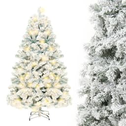 image-Christmas Tree PVC Artificial Snow Christmas Tree Mall Window Decoration Tree Cedar Christmas Tree Christmas Decoration Supplies
