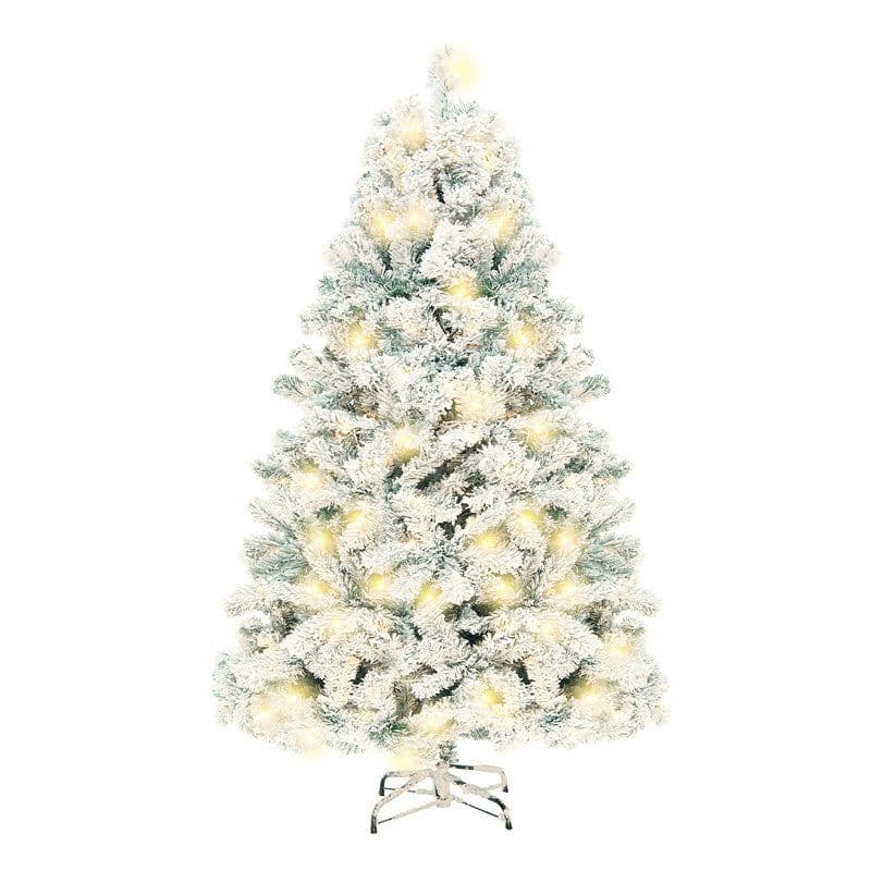 image-Christmas Tree PVC Artificial Snow Christmas Tree Mall Window Decoration Tree Cedar Christmas Tree Christmas Decoration Supplies