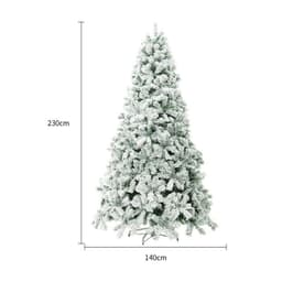 image-Christmas Tree PVC Artificial Snow Christmas Tree Mall Window Decoration Tree Cedar Christmas Tree Christmas Decoration Supplies