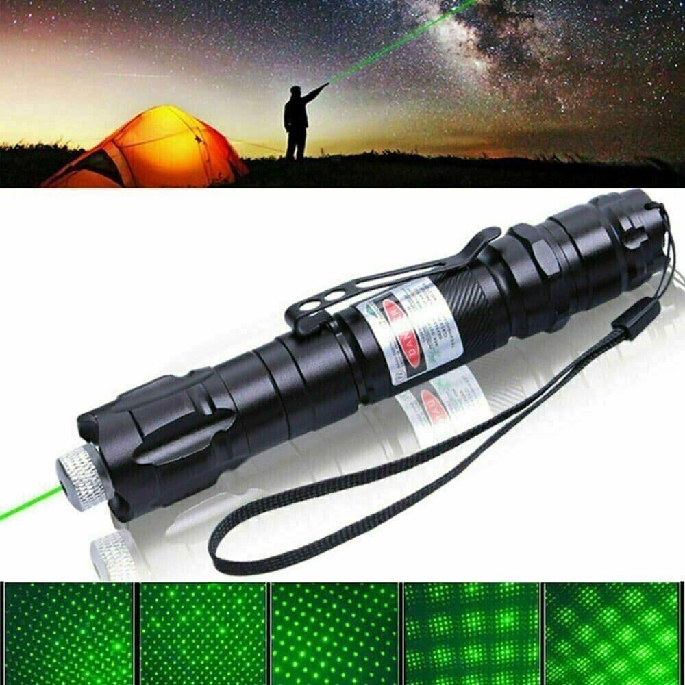 image-532NM Green Laser Pointer Pen Rechargable Visible Beam Torche 1000Meters