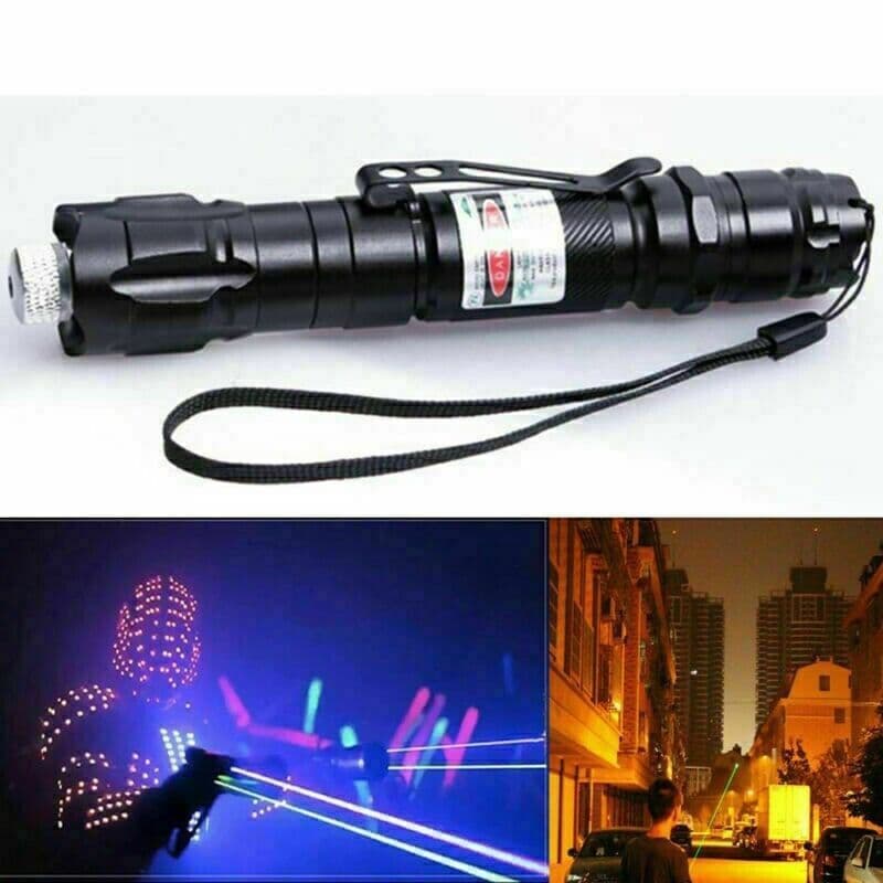 image-532NM Green Laser Pointer Pen Rechargable Visible Beam Torche 1000Meters