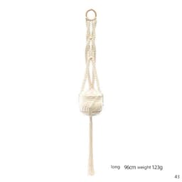 image-Flower Pot Net Bag Creative Gardening Green Plant Flower Pot Hanging Basket