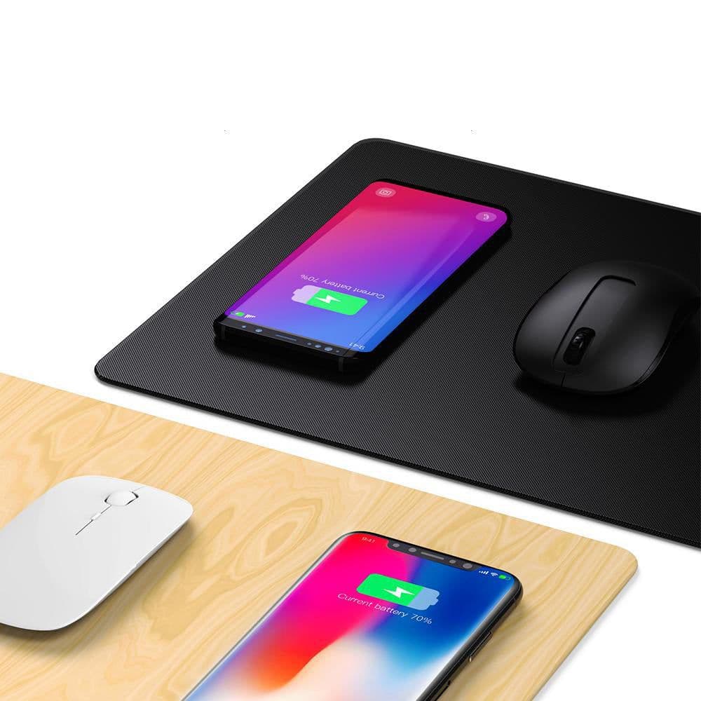 image-Wireless Charger Mouse Pad is Suitable For Android Apple Mobile Phone Fast Charging Base Fast Charging Xiaomi Smart