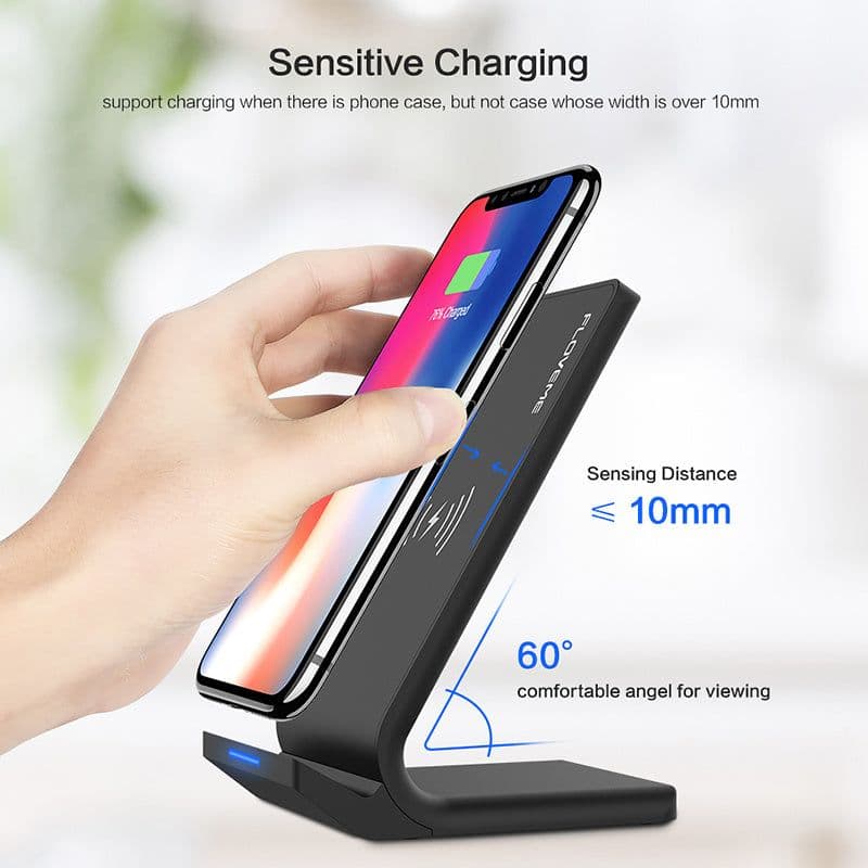 image-Compatible with Apple , Universal Qi Fast Wireless Charger Charging Board Mobile Phone