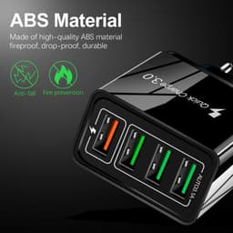 image-Fast Charging 4.1a Multi Port USB Charger