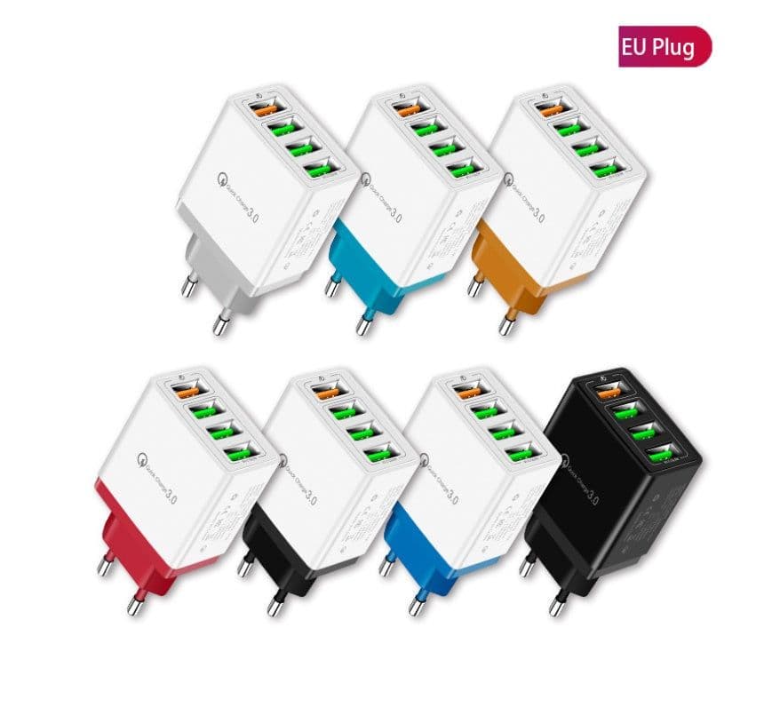 image-Fast Charging 4.1a Multi Port USB Charger