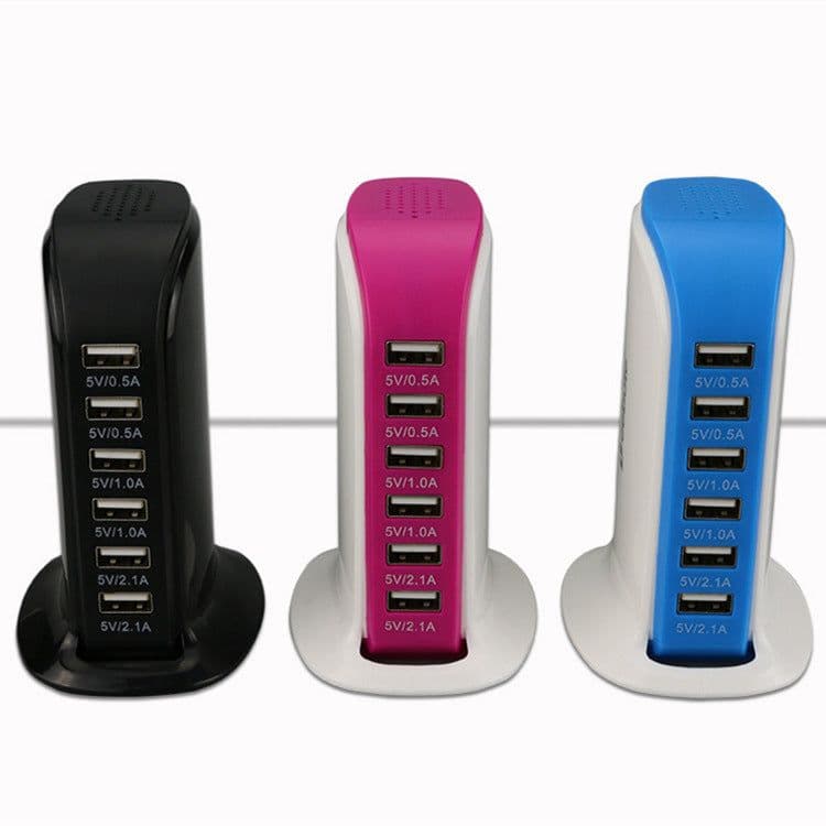 image-6 Port USB Sailboat Power Strip Charger