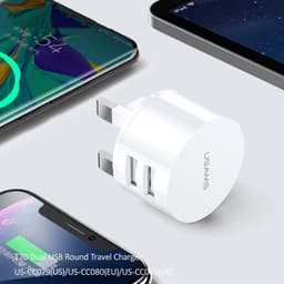 image-Portable Universal Dual USB Phone Charger