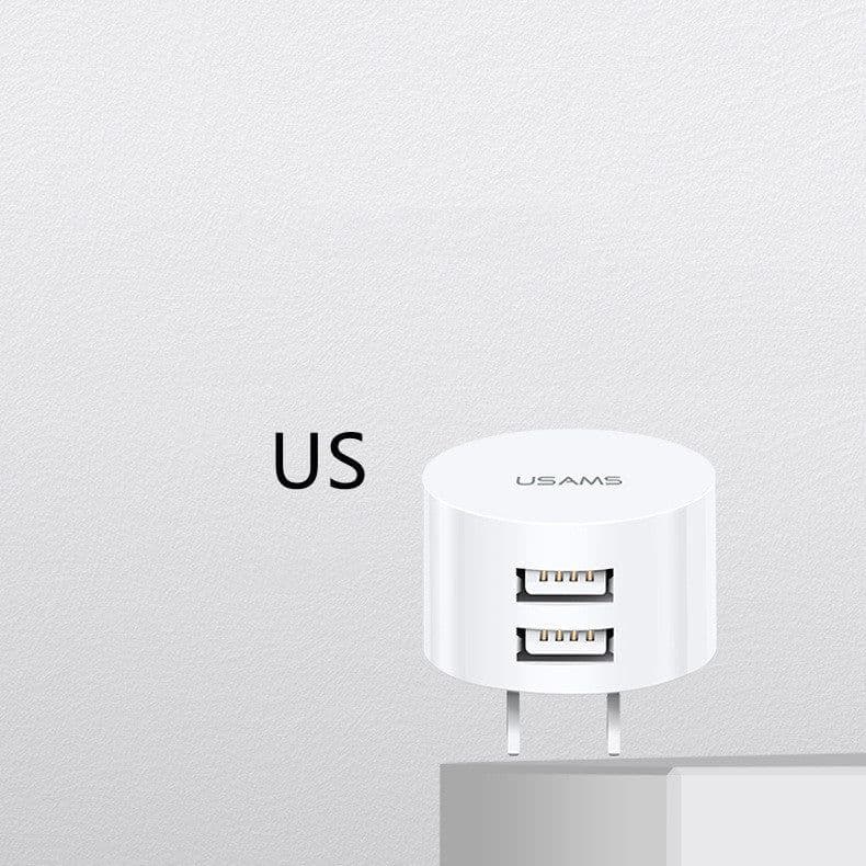 image-Portable Universal Dual USB Phone Charger