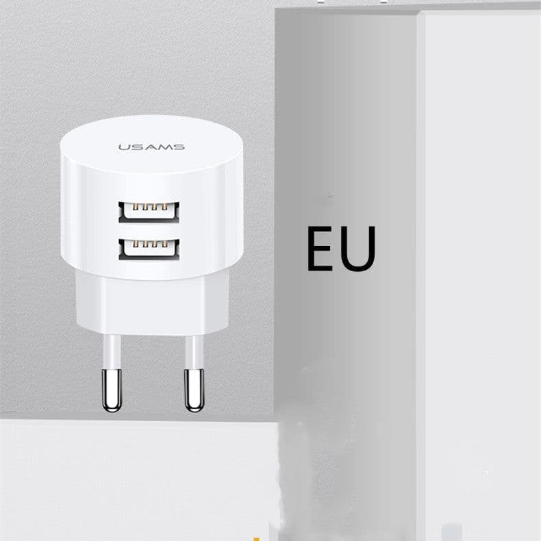 image-Portable Universal Dual USB Phone Charger