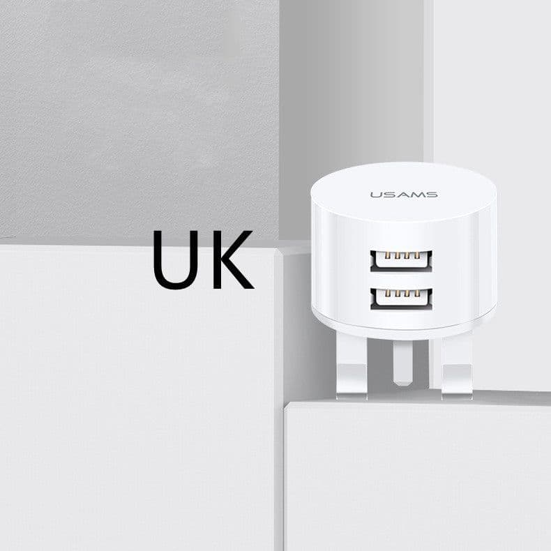 image-Portable Universal Dual USB Phone Charger