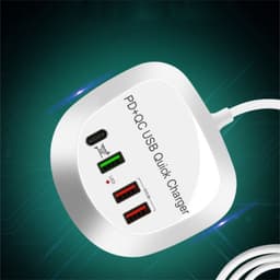 image-Mobile Tablet Notebook Charger Multi Port USB