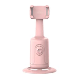 image-360 Auto Face Tracking Gimbal AI Smart Gimbal Face Tracking Auto Phone Holder For Smartphone Video Vlog Live Stabilizer Tripod