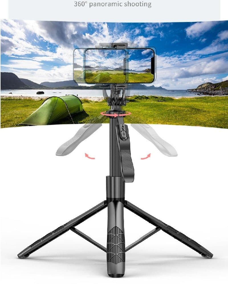 image-360 Auto Face Tracking Gimbal AI Smart Gimbal Face Tracking Auto Phone Holder For Smartphone Video Vlog Live Stabilizer Tripod