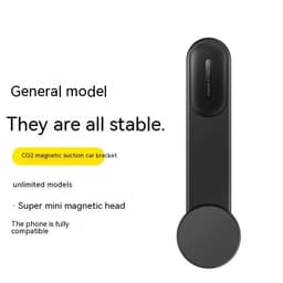 image-Magnetic Bendable Car Mobile Phone Holder Wireless Charger Phone Holder 15W Car Dash Mount Compatible With Phone
