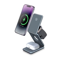 image-Magsafe15W Magnetic Watch Mobile Phone Headset Three-in-one Folding Wireless Charger