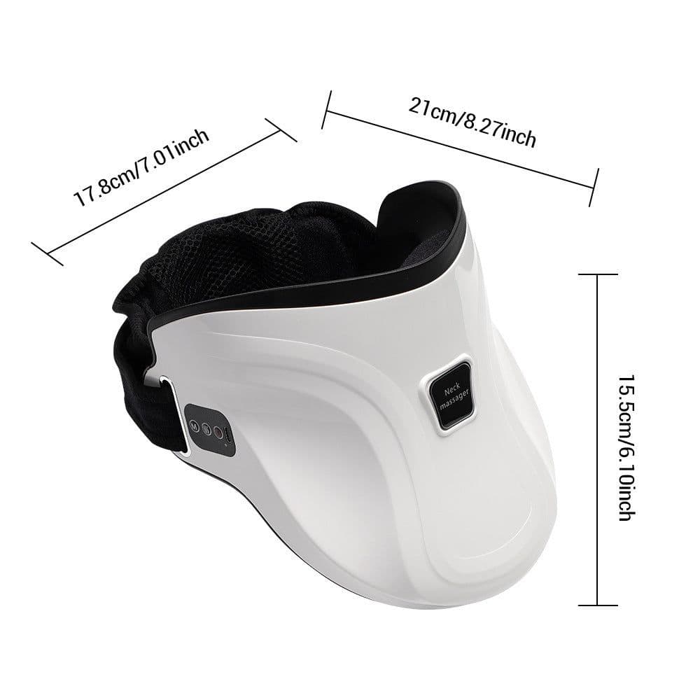 image-Electric Hot Compress Neck Fixed Traction Air Pressure Kneading Massage Instrument