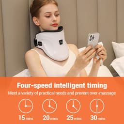 image-Electric Hot Compress Neck Fixed Traction Air Pressure Kneading Massage Instrument