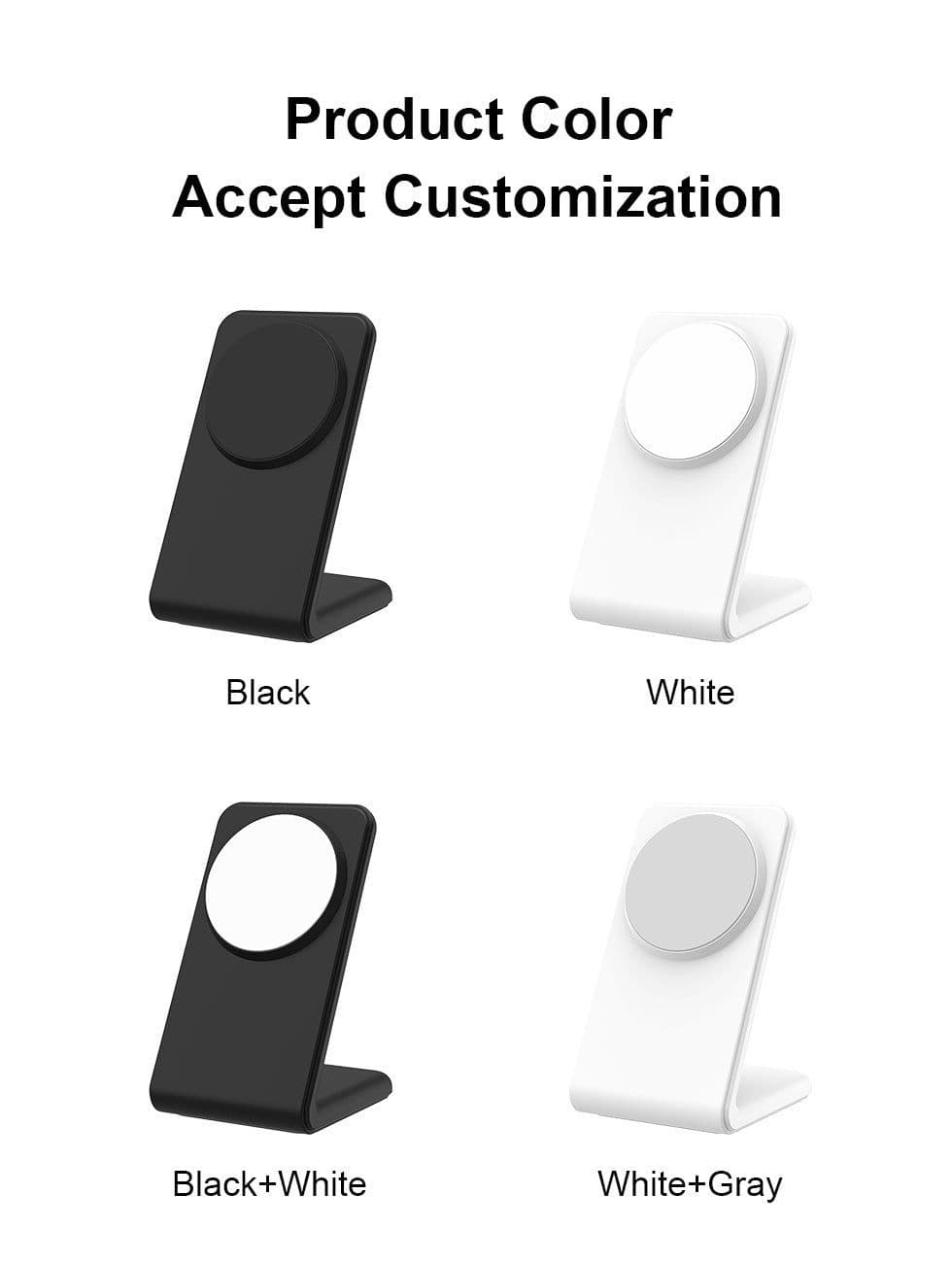 image-Magnetic Bracket Wireless Charger Universal