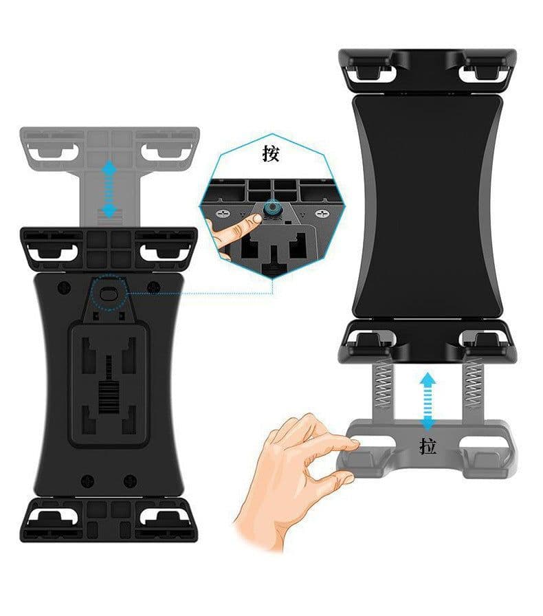 image-Mobile Phone Bracket Tablet Computer General Bicycle Handle Stand For Live Streaming