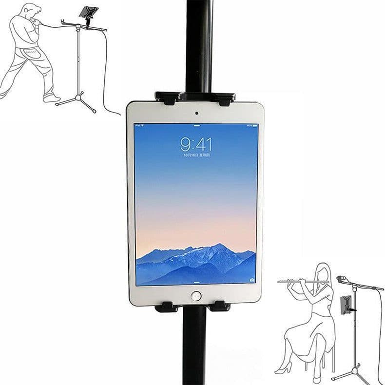image-Mobile Phone Bracket Tablet Computer General Bicycle Handle Stand For Live Streaming