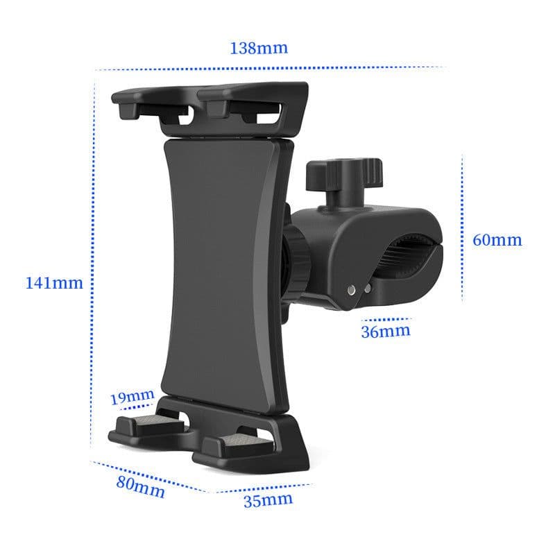 image-Mobile Phone Bracket Tablet Computer General Bicycle Handle Stand For Live Streaming