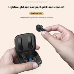 image-Men's And Women's In-ear Wireless Noise Reduction Headphones