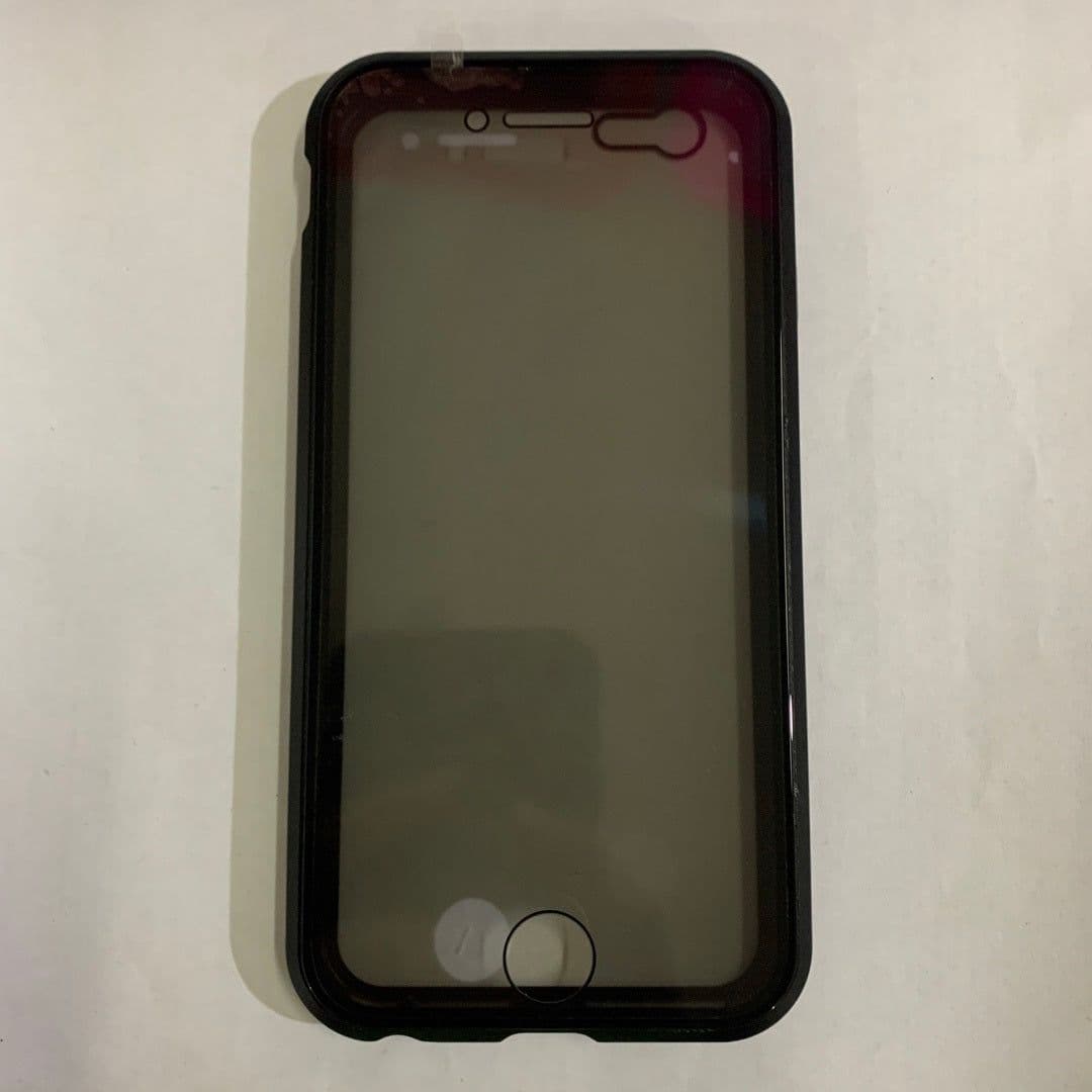 image-Phone Case Anti-peep Magnetic Protective Shell Magnetic Privacy Glass Case For Phone