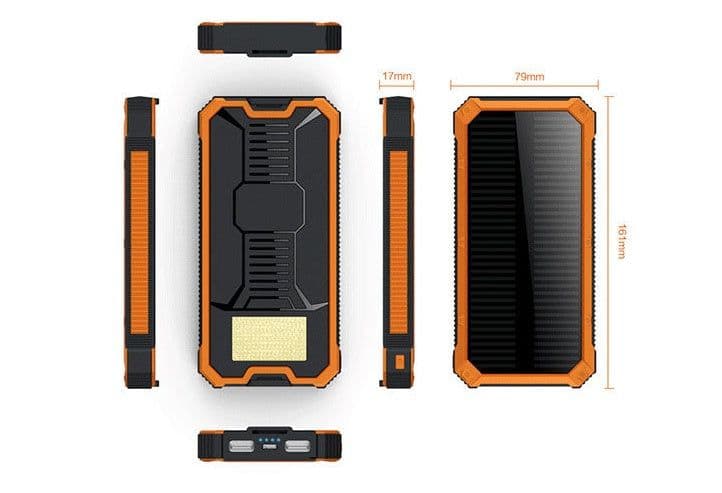 image-Solar charging treasure