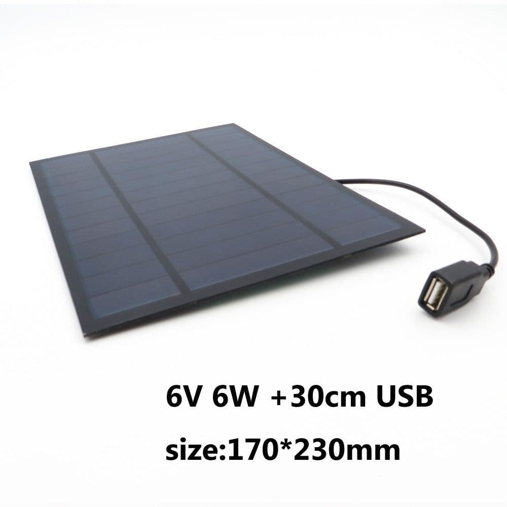 image-Solar Panel Fan Can Charge Mobile Phone