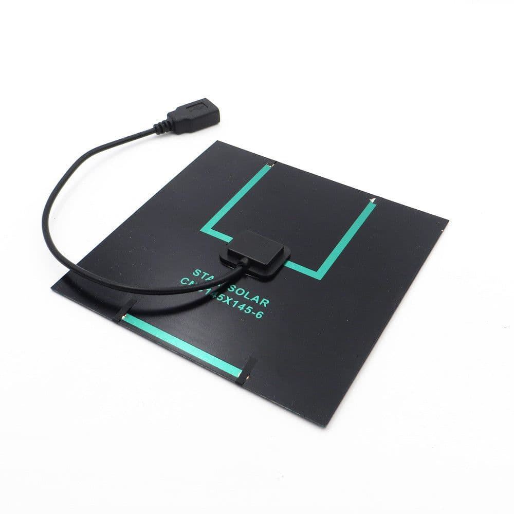 image-Solar Panel Fan Can Charge Mobile Phone