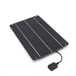 image-Solar Panel Fan Can Charge Mobile Phone