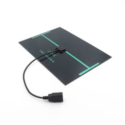 image-Solar Panel Fan Can Charge Mobile Phone