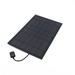 image-Solar Panel Fan Can Charge Mobile Phone