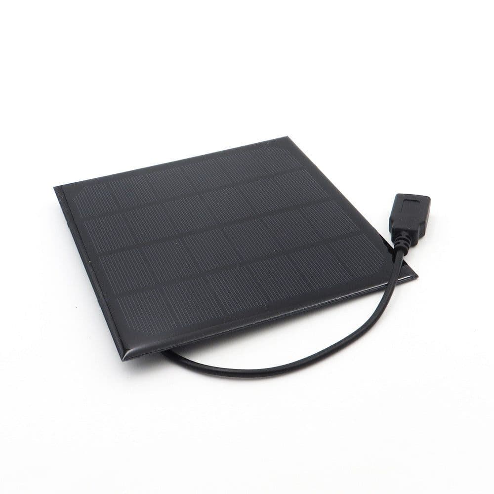 image-Solar Panel Fan Can Charge Mobile Phone