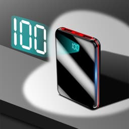 image-10000mAh Power Bank External Battery Bank 8W Quick Charge Powerbank portable charger with Dual USB Output for Phone