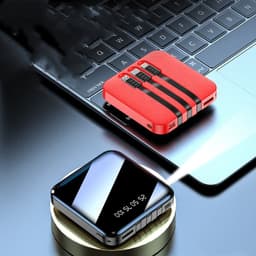 image-Power Bank With Data Cable